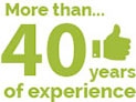 40 years of experience